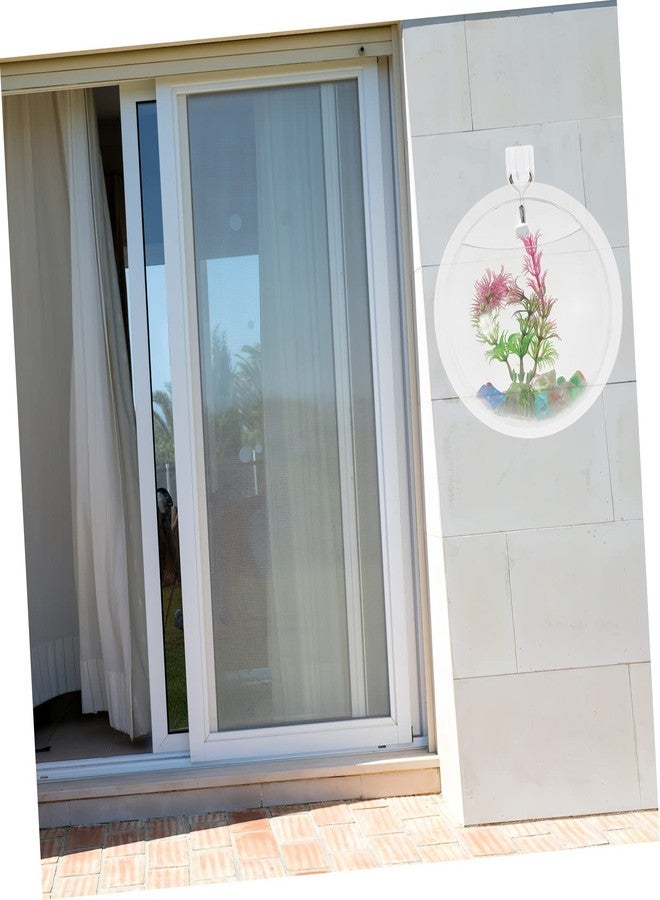 BUGUUYO Wall-Mounted Acrylic Fish Tank and Decorative Vase Creative Hydroponic Planter for Flowers and Air Plants Decoration for Weddings Parties and Events - Image 4